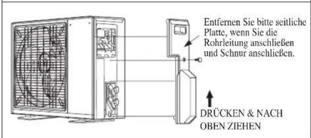 DAIKIN RXC35AV1B - Verkürzte Wasser-Beseitigung der im Freienmaßeinheit (nur Wärmepumpe-Maßeinheit) - 4