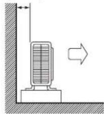 DAIKIN RXC35AV1B - Mia nλευρα προς τον τοίxO - 1