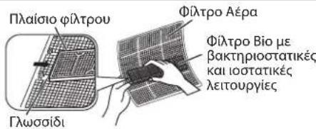 DAIKIN RXC35AV1B - Kaθapiσε ἡντικατοπησε καθε φιλτρο. - 1