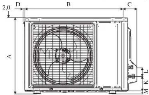DAIKIN RXC35AV1B - Außen-Gerät [RXC] - 3