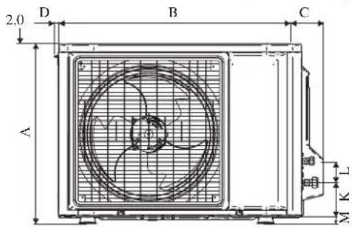 DAIKIN RXC35AV1B - Outdoor Unit [RXC] - 3
