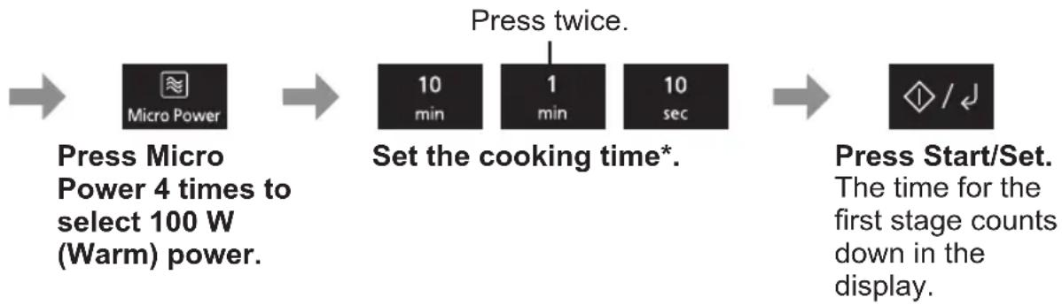 PANASONIC NN-E48NBM - Multi-stage cooking - 3