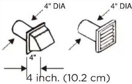 Avanti SED70D0W - DUCTING REQUIREMENTS - 1