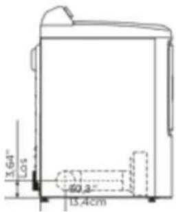 Avanti SED70D0W - Dimensiones de instalación - 3