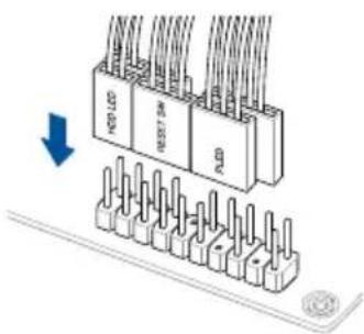 ASUS ROG STRIX Z790-F GAMING WIFI II - Connect everything to the motherboard - 3