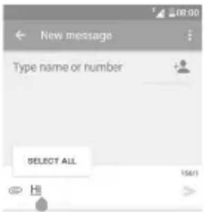 New message Type name or number SELECT ALL 156/1