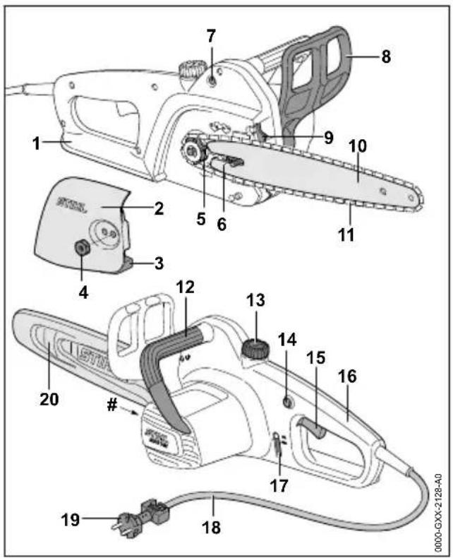 STIHL MSE 141 C - Motorsäge - 1