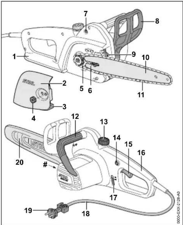 STIHL MSE 141 C - Motosega - 1
