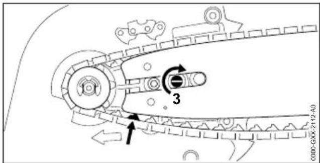 STIHL MSE 141 C - italiano 6 Assemblaggio della motosega - 5