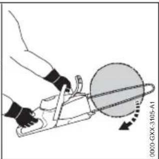 STIHL MSA 70 C - Kettingsmering controleren - 1