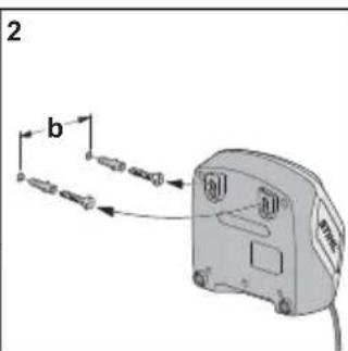 STIHL MSA 60 C - Fixation du chargeur au mur - 2