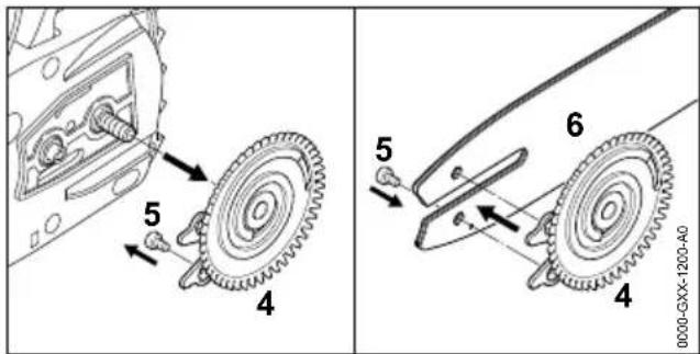 STIHL MSA 60 C - English 7 Assembling the Saw - 2