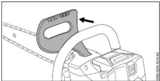 STIHL MSA 60 C - Applicare freno catena - 1