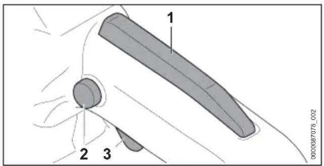 STIHL MSA 60 C - Mise en marche de la tronconneuse - 1