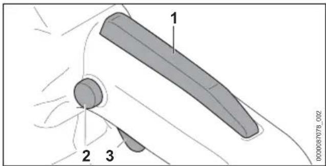 STIHL MSA 60 C - Turning on the Chainsaw - 1
