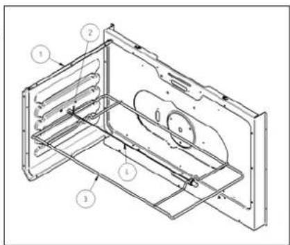 LA GERMANIA DA2MX - (CUISINES AVEC FOUR ELECTRIQUE STATIQUE A COMMANDES SEPAREES, AVEC FOUR STATIQUE VENTILE OU AVEC FOUR MULTIFONCTIONS - 32