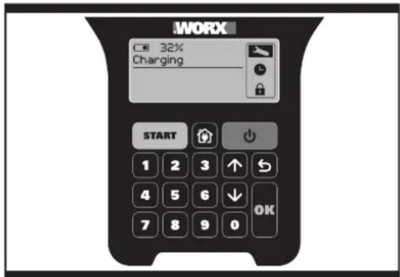 WORX Landroid WG799E - Zywnosc akumulatora - 2