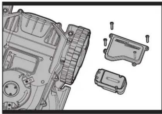 WORX Landroid WG799E - De batterij verrangen - 3