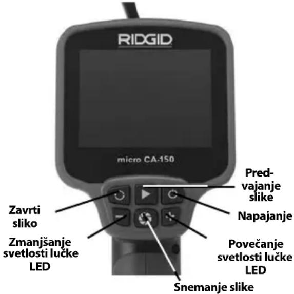 RIDGID micro CA-150 - Upoštevajte navodila za uporabo, da zmanjšate tveganje telesnih poškodb zaradi električnega udara in drugih vzrokov. - 1