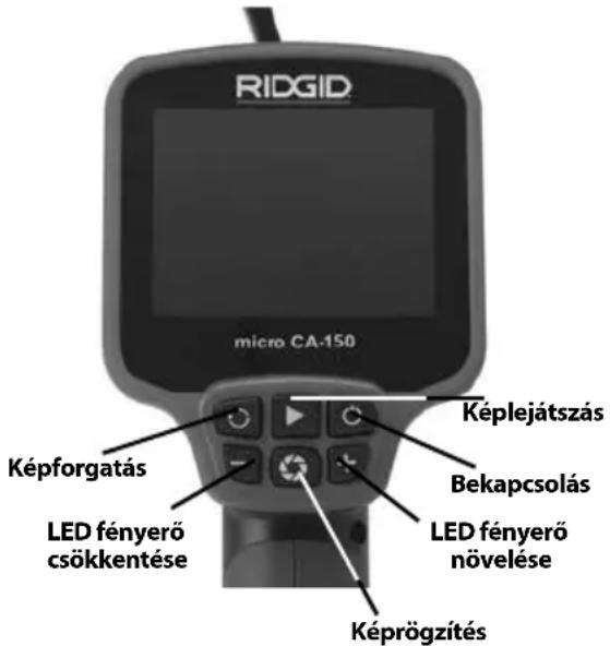 RIDGID micro CA-150 - Kezelési útmutatások - 4