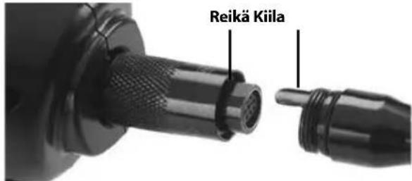 RIDGID micro CA-150 - Kuvapään kaapelin tai jatkokaapelien asennus - 1