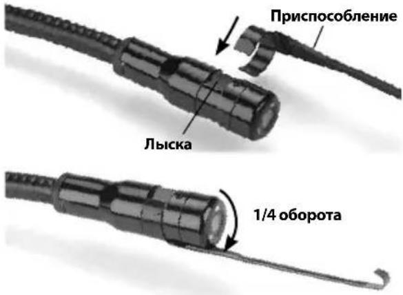 RIDGID micro CA-150 - Установка принадлежностей - 1