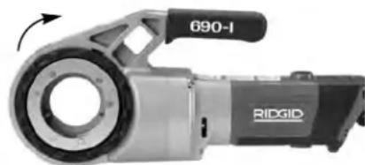 RIDGID 600-I - Inspeccion previa a la operation - 6