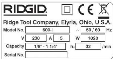 RIDGID 690-I - Сипаттама - 4