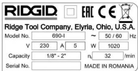 RIDGID 690-I - Descripción - 4