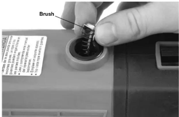 RIDGID 690-I - Replacing Brushes in Motor - 1