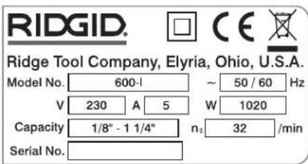 RIDGID 690-I - Beskrivning - 3