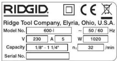RIDGID 690-I - Beschrijving - 4