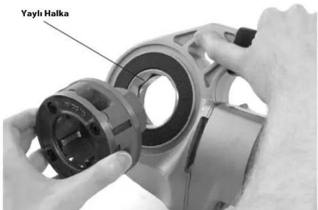 RIDGID 690-I - Pafta Kafalarının Takılması - 3