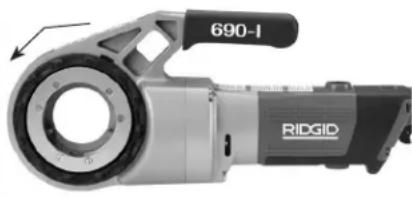 RIDGID 690-I - Standardna oprema - 2