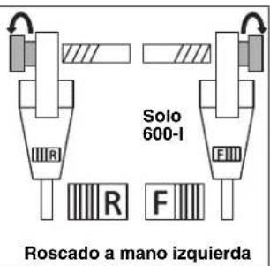 RIDGID 690-I - Montaje del cabezal roscador - 5
