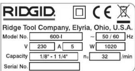 RIDGID 690-I - Kuvaus - 4