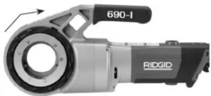 RIDGID 690-I - 'Ελεγχος πριν από τη λειτουργία - 6