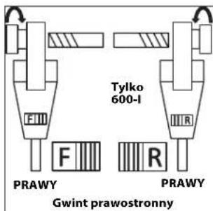 RIDGID 690-I - Zakładanie głowic gwinciarskich - 4