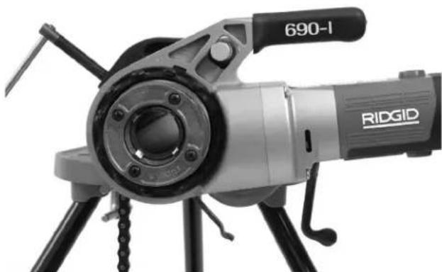 RIDGID 690-I - Snížení závitořezných sil - 3