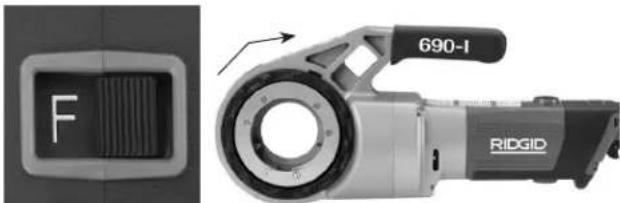 RIDGID 690-I - Kontroll före användning - 5