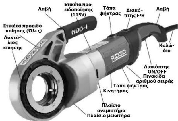 RIDGID 690-I - Περιγραφή - 2
