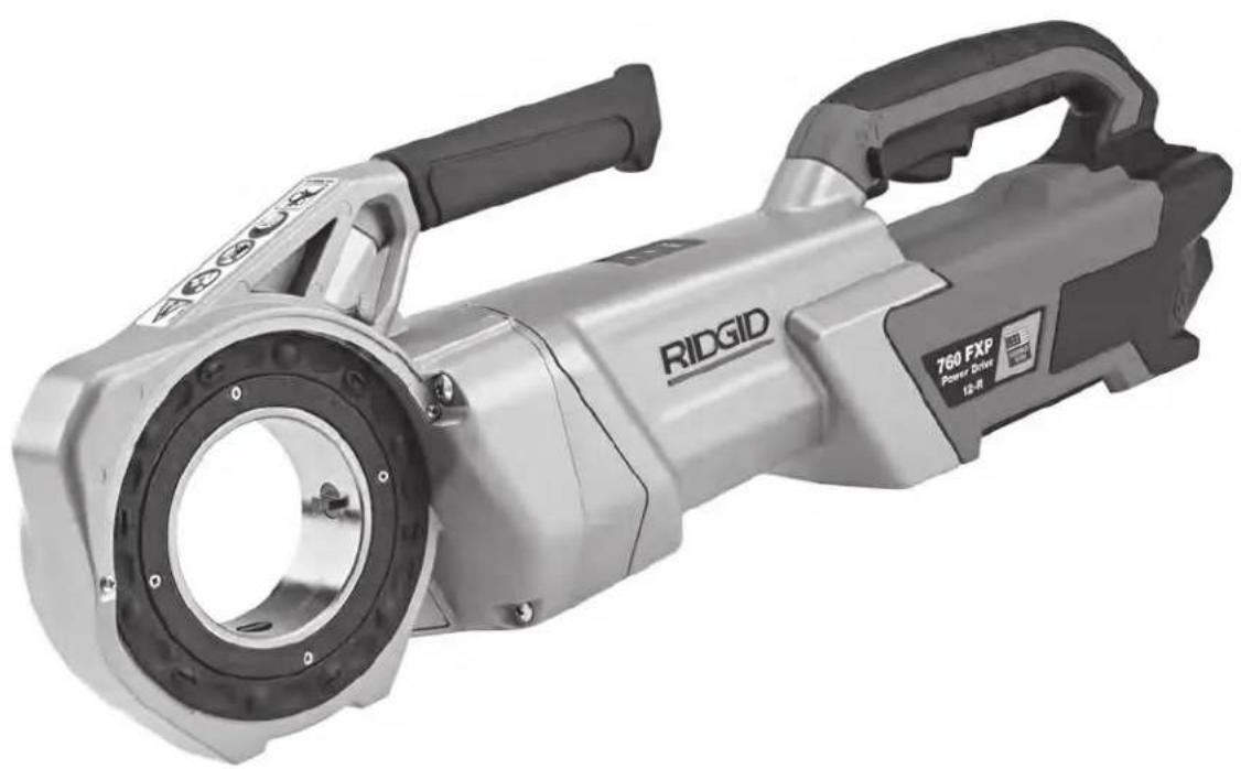 RIDGID 760 FXP - Système d'entraînement 760 FXP Power Drive - 1