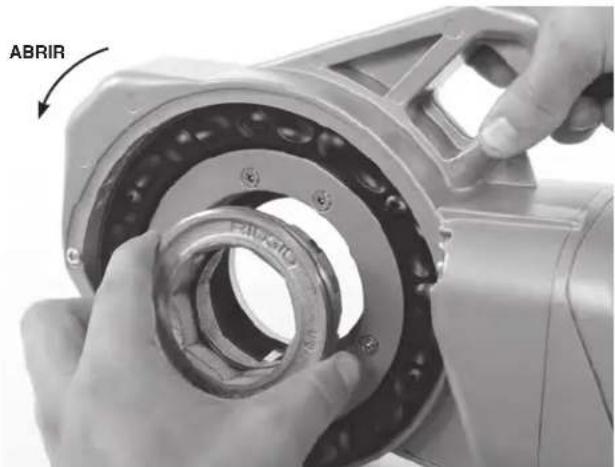 RIDGID 760 FXP - Montaje de cabezales roscadores - 3
