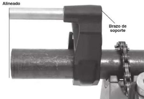 RIDGID 760 FXP - Con el brazo de soporte suministrado: - 2
