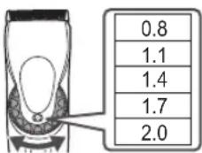 PANASONIC ER-DGP65 - Instructions d'utilisation - 1