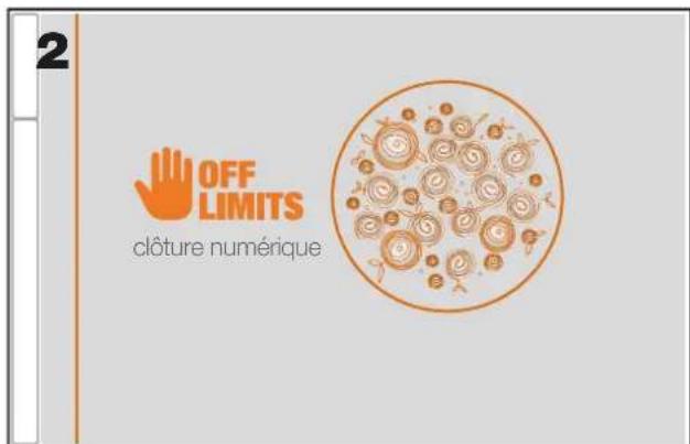 2 OFF LIMITS clôture numérique