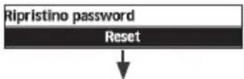 PANASONIC CZ-RTW1 - Per ripristinare la password dimenticata (nella schermata di funzionamento OFF) - 1