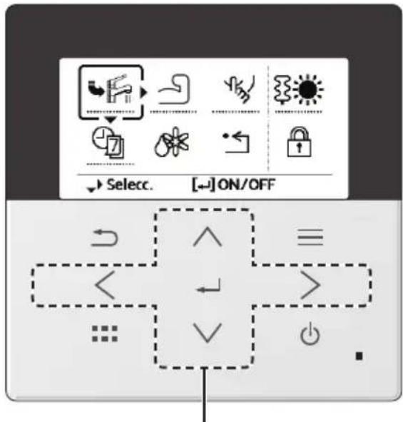 PANASONIC CZ-RTW1 - © Iconos del tipo de sensor / modo de ajuste de la temperatura - 10