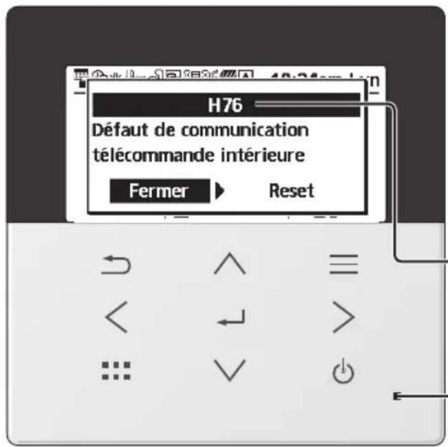 PANASONIC CZ-RTW1 - Pour réinitialiser le mot de passe oublié (sous l'écran ARRÊT de fonctionnement) - 10