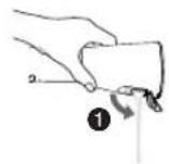 PANASONIC EW-DJ86 - Ta bort munstycket och nedre locket. Tvätta munstycket, huvudenheten och behållarens insida med vatten. - 1